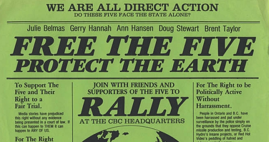 Free the five, protect the earth