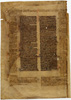 Fragment 1, verso