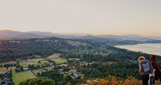 view from Mt. Doug 