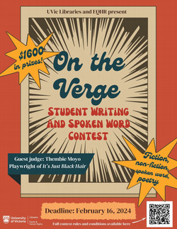 The 2024 on the Verge contest has a deadline of February 16, 2024 and $1600 in prizes