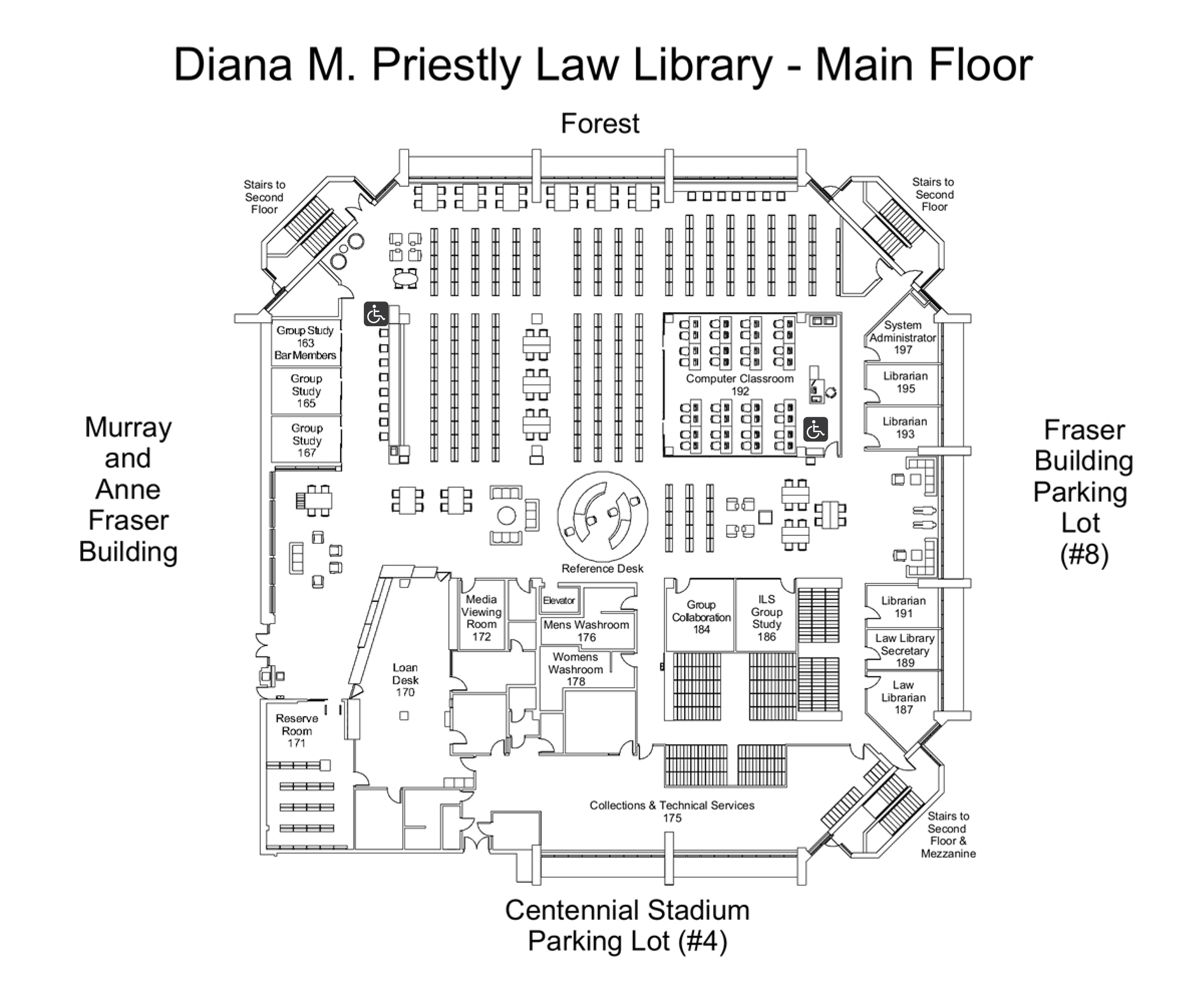 Law Library Main Floor