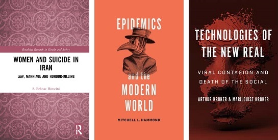 Covers of books published by UVic authors