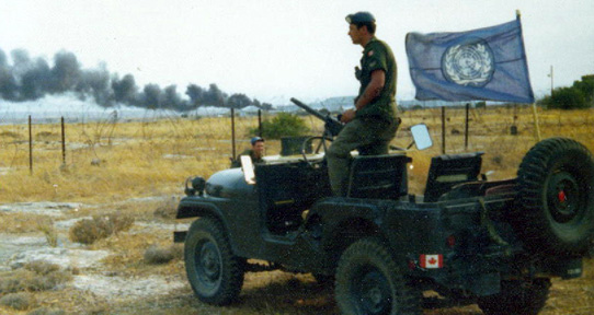 Canadian Peacekeepers in Cyprus (1974) from the Canadian Military Oral History Collection (SC141), Accession 2012-010, Interview with Thomas Walton