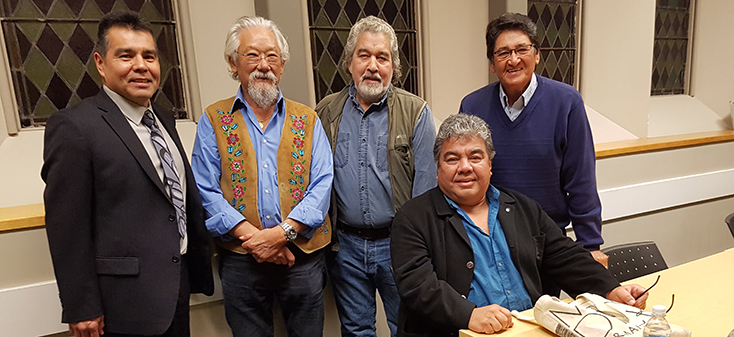 Indigenous leaders at an Ideafest event