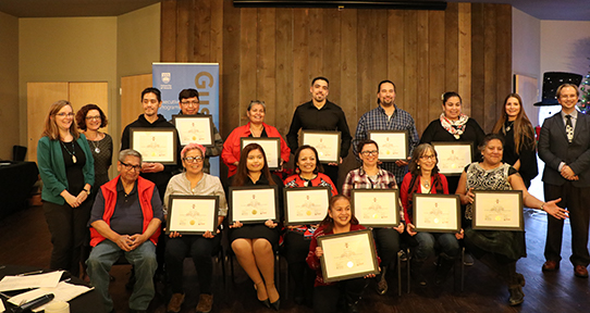 Group photo of the Halalt Tourism Skills Development program participants