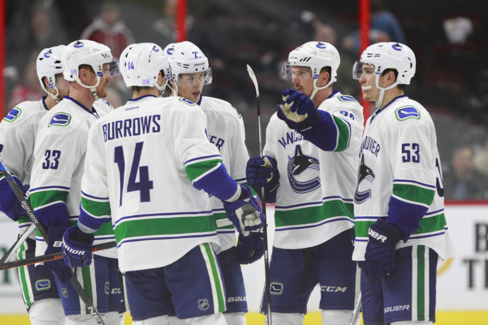 nhl hockey canucks