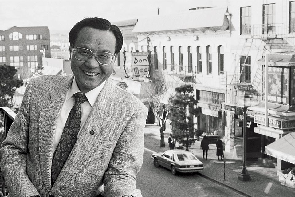 David Chuenyan Lai, in Victoria's Chinatown neighbourhood.