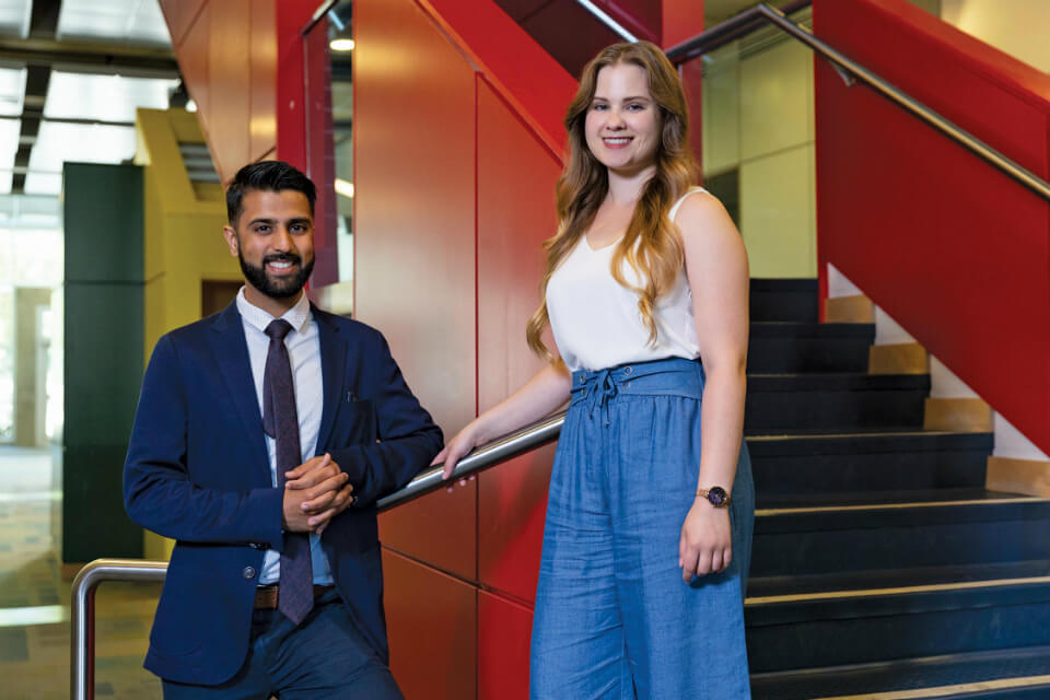 Dheeraj Alamchandani and Keri Graumann are civil engineering grads aiming to make artisanal mining safer and more sustainable.