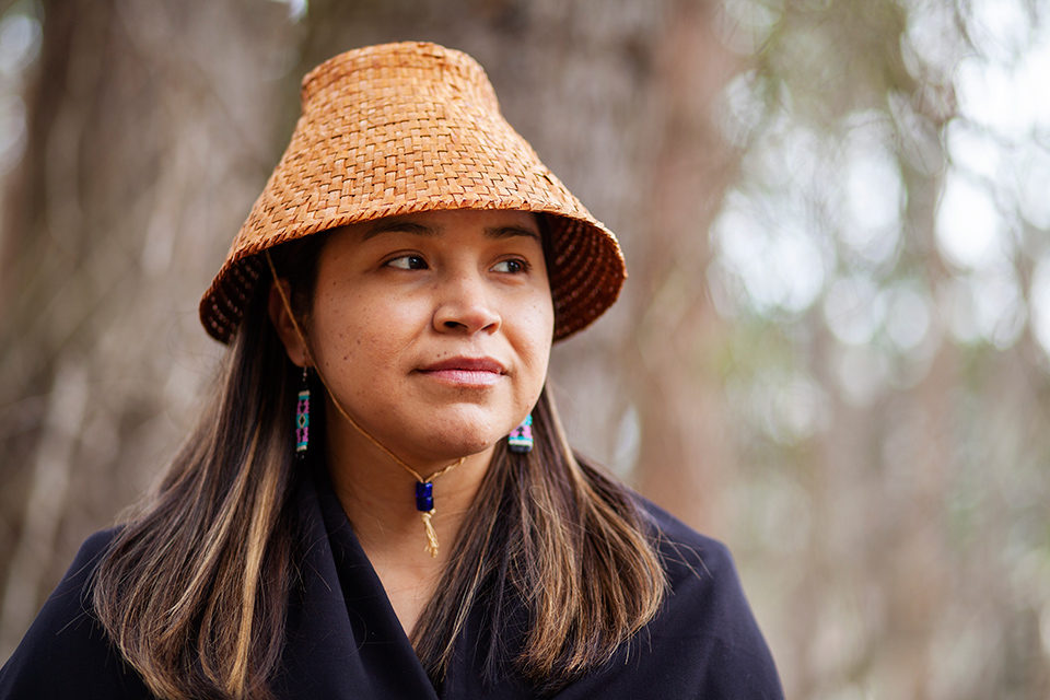 Shezell-Rae Sam, graduate student with University of Victoria's School of Child and Youth Care