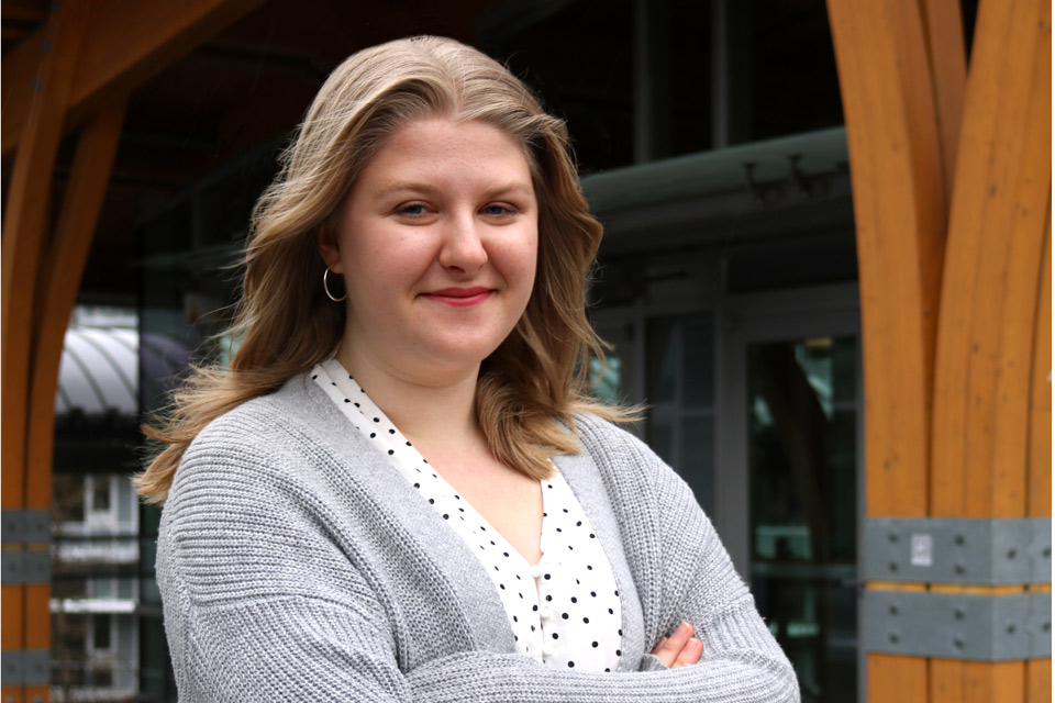 Lena Price, UVic political science student