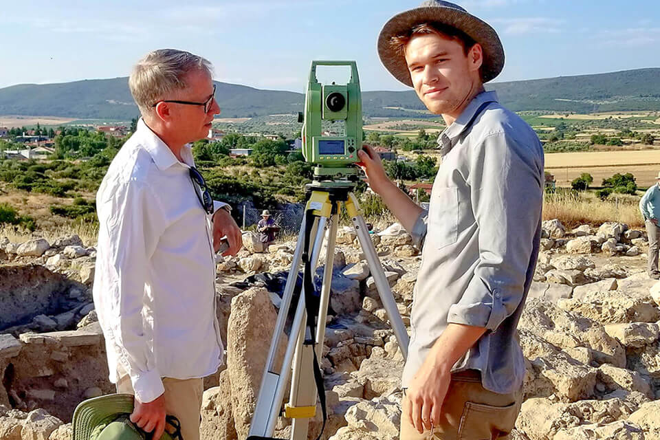 Brendan Burke in Athens