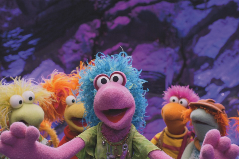 Fraggle Rock puppets.