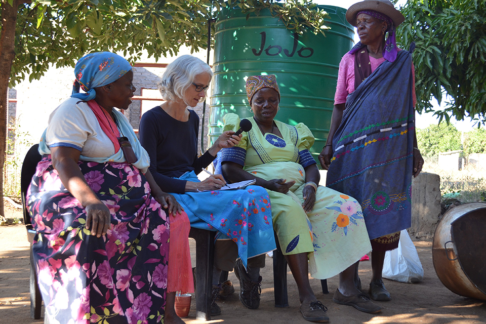 founders of the Hleketani community garden