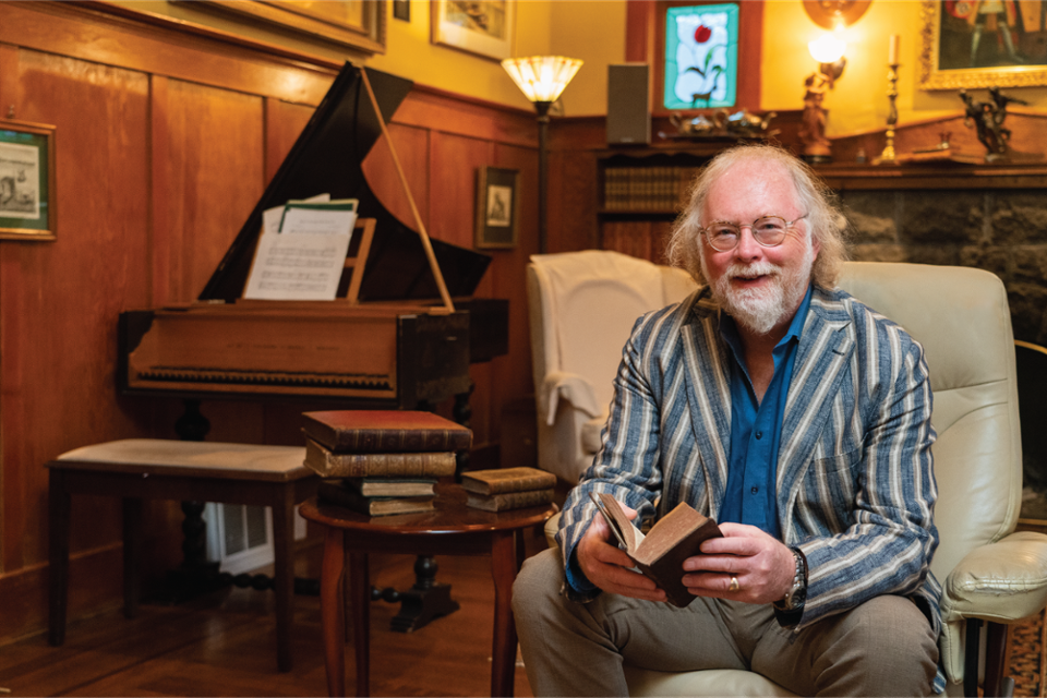 Dr. James Young. Photo Credit: UVic Photo Service