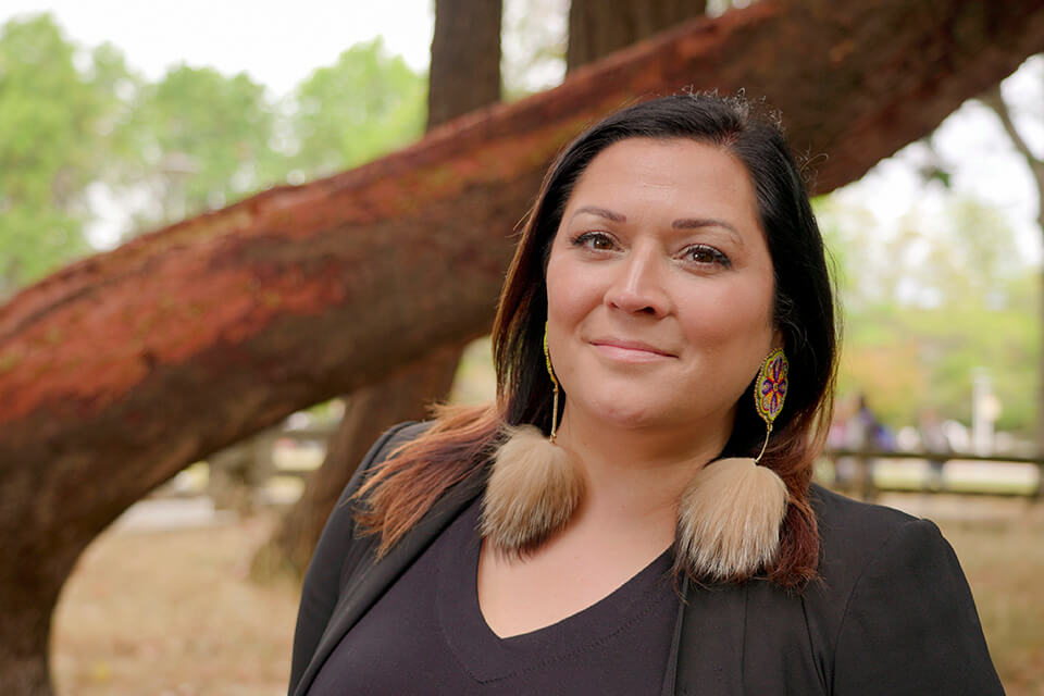 UVic researcher stands in profile image