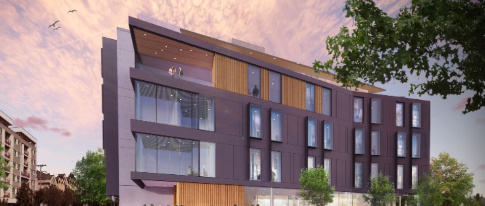 The new West Shore campus will be located at 798 Goldstream Ave. in downtown Langford.