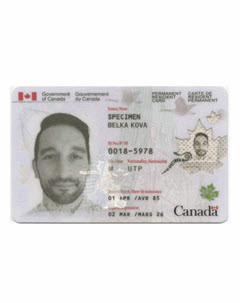 Canadian PR ID Card