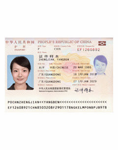 Sample Passport