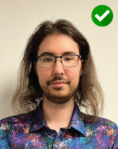 Acceptable photo for submission