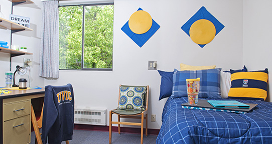 Inside of a residence room