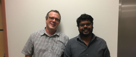 Dr. Luc Simard and Dr. Suresh Sivanandam
