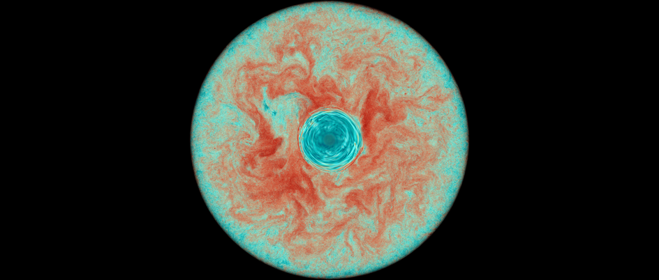 Simulation of a red giant