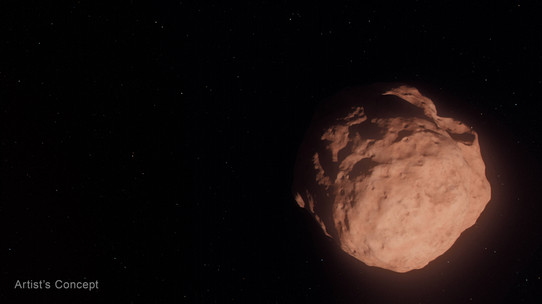 Artist's concept of a trans-Neptunian object beyond the orbit of Neptune