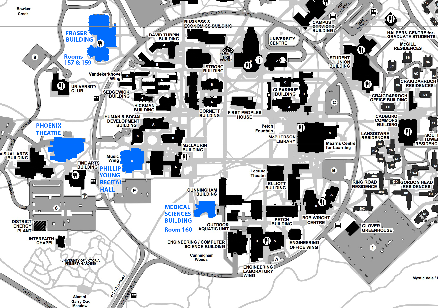 campus map
