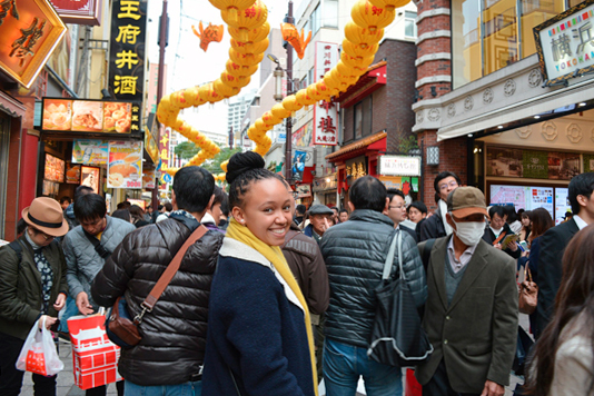 CAPI intern Rasheedah in Japan