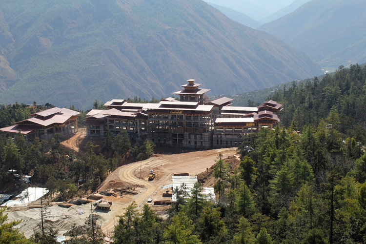 photo of the JSW Law buildings under construction in March 2018