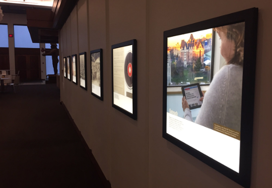 Landscapes of Injustice display at the Royal BC Museum