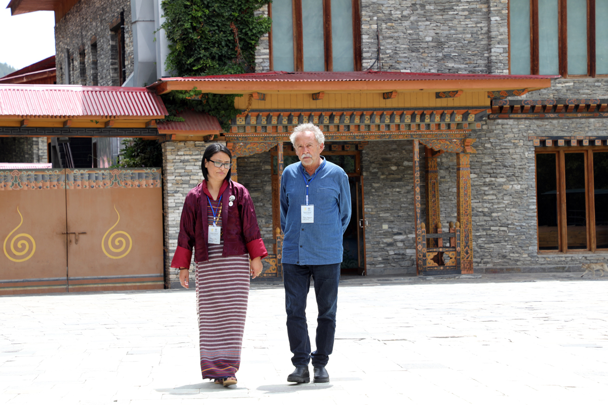 Peter Maidstone in Bhutan, 2019