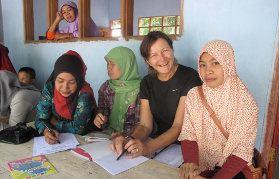 CAPI Visiting Scholar Leslie Butt in Indonesia