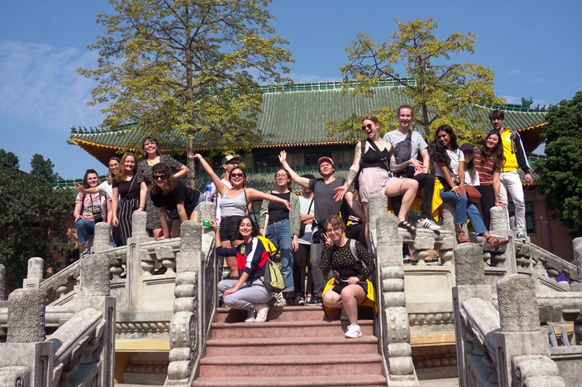 UVic students in Guangzhou, China