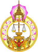 The Seal of the Court of Justice Thailand