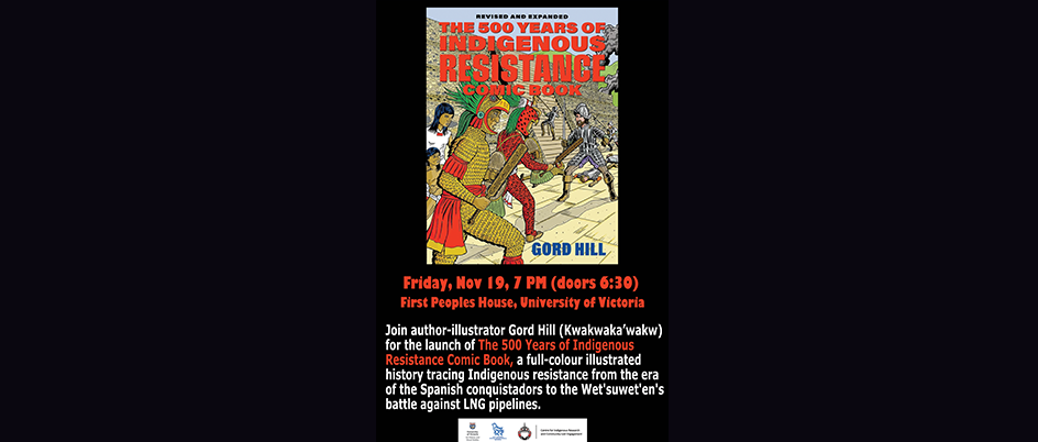 Gord Hill Book Launch