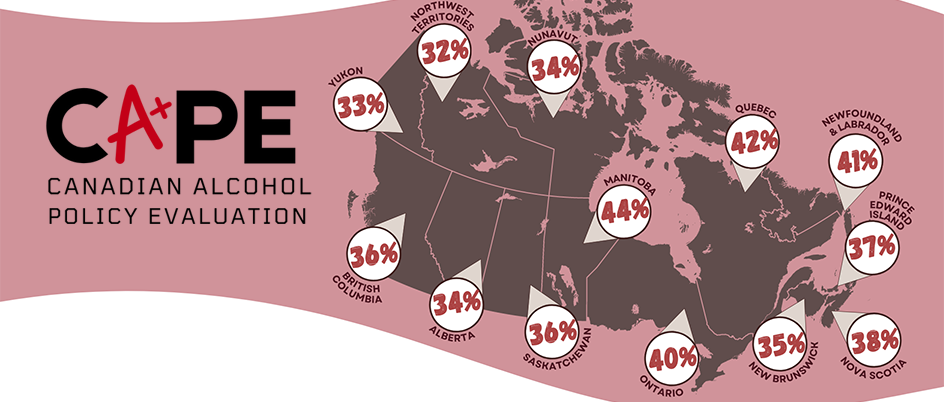 An infographic of a map of Canada with various scores assigned to provinces and territories