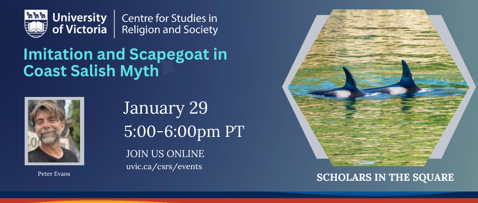 Poster for Peter Evan's event