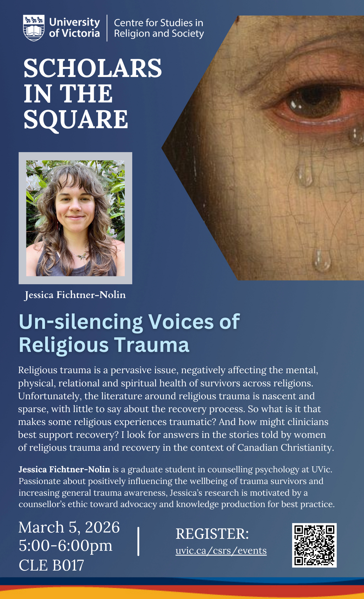 Public lecture notice for March 5th