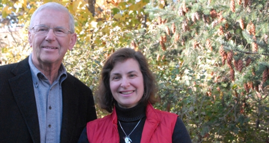 Harold Coward and Kelli Stajduhar