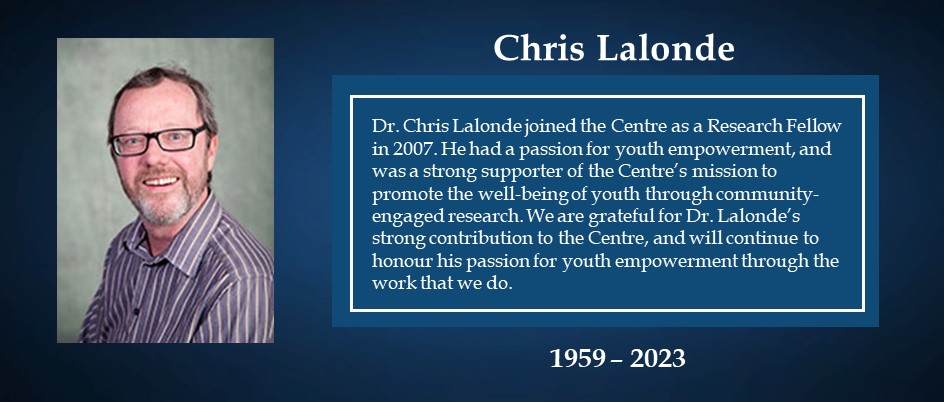 Memorial Page for Dr. Chris Lalonde