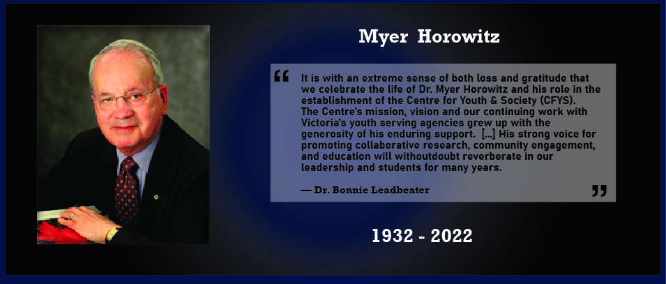 Memorial Page for Dr. Myer Horowitz