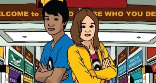 Image from the "Chasing Adland" graphic novel