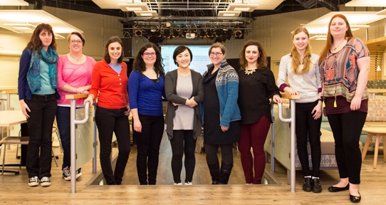 CFYS Research Assistants at Ideafest, where they presented key findings from Community Research Exchange products.