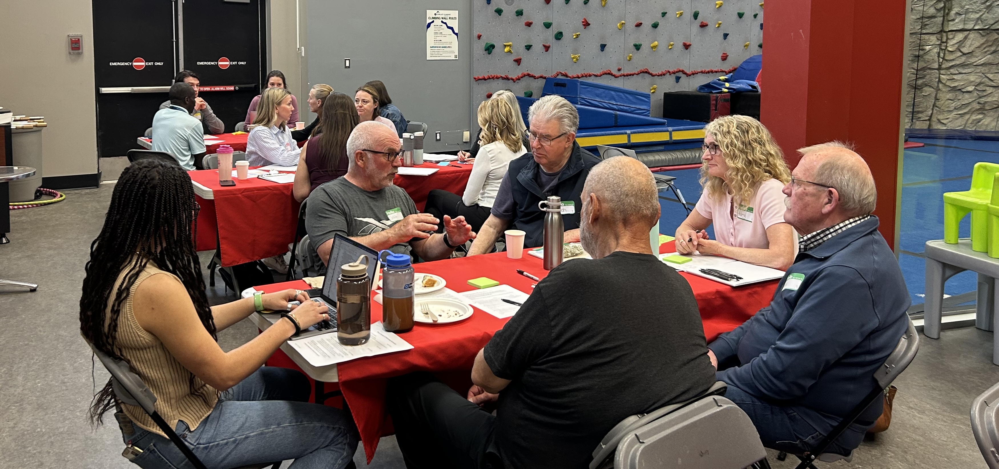 Small-group discussion session