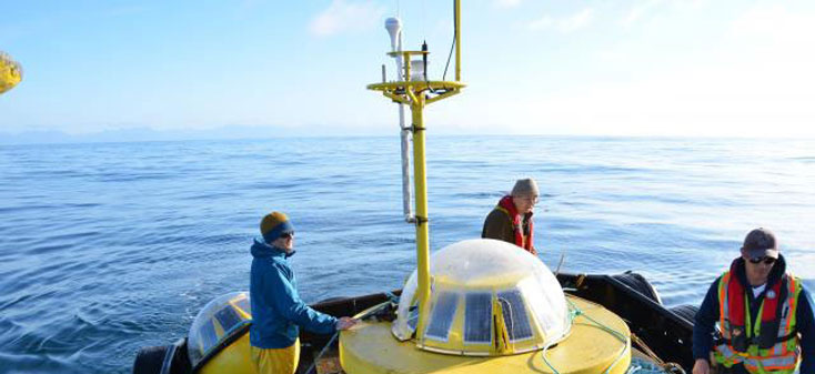 AXYS watchmate buoy launch