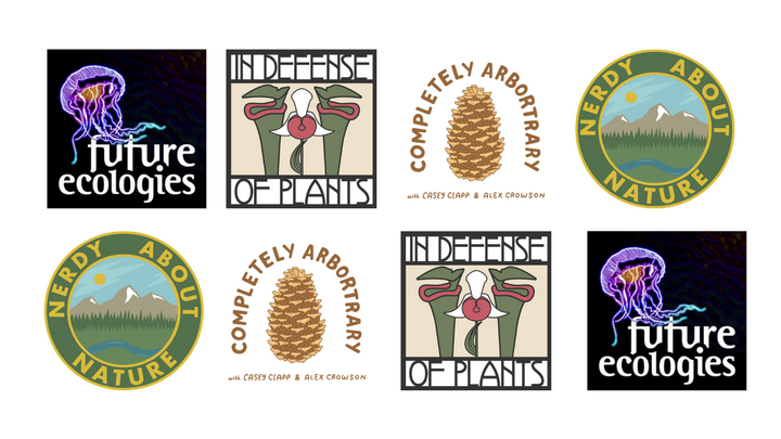 Podcast art for Future Ecologies, In Defense of Plants, Completely Arbortrary and Nerdy About Nature