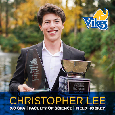 Christopher Lee, winner of the Provost Award