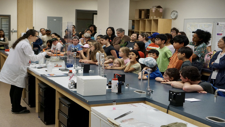 Michele at Science Rendezvous
