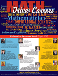 Math Drives Careers poster